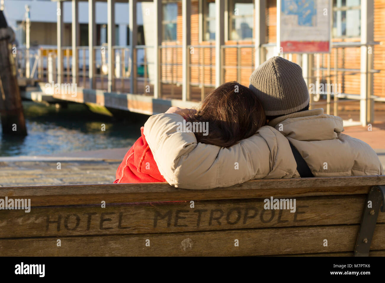 Venice hotel couple hi-res stock photography and images - Alamy