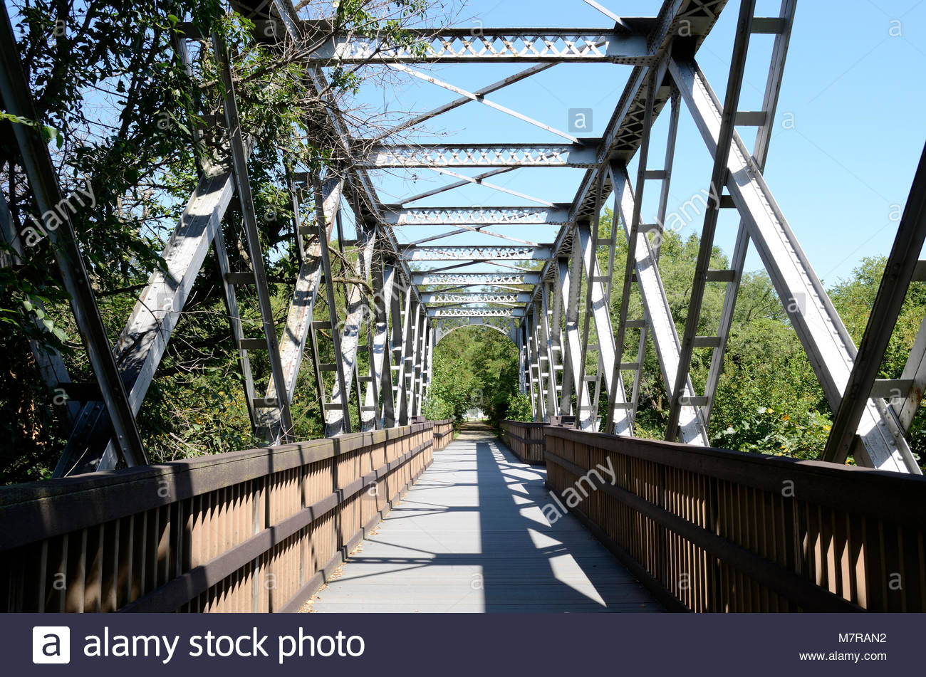 Union Pacific Railroad Bridge High Resolution Stock Photography and