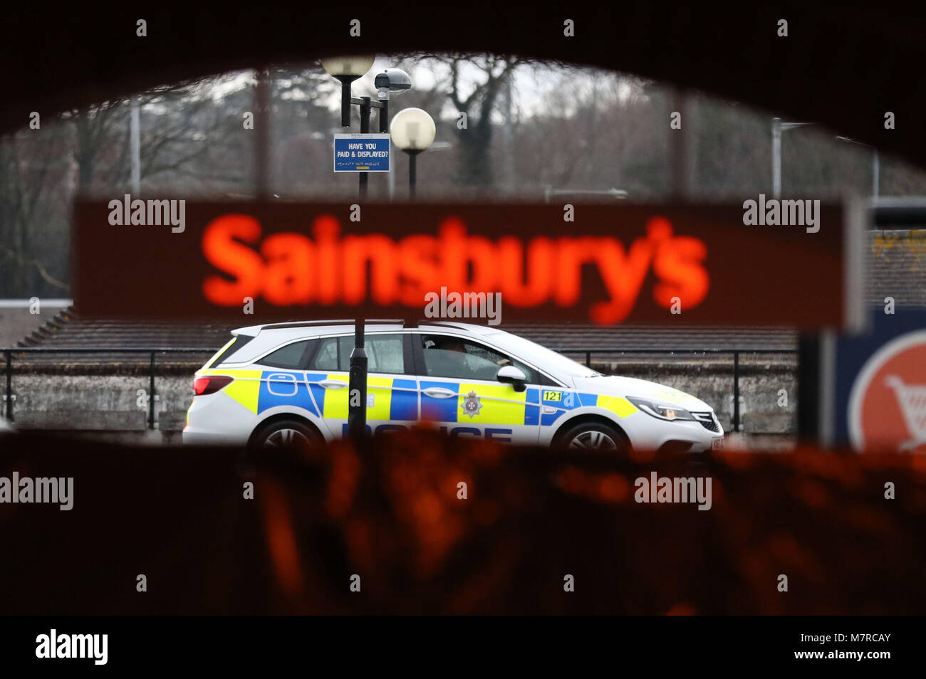 Sainsburys Car Park Stock Photos & Sainsburys Car Park Stock Images Alamy
