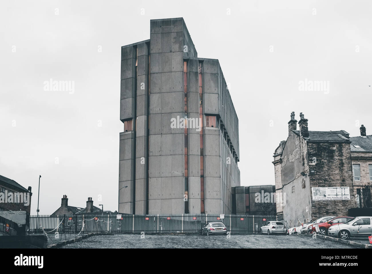 The controversial High Point building in Bradford, West Yorkshire ...