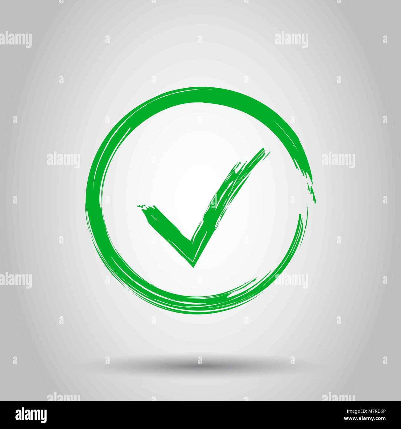 Check Marks Ok Accept Icon Business Concept Vector Illustration Stock Vector Image Art Alamy