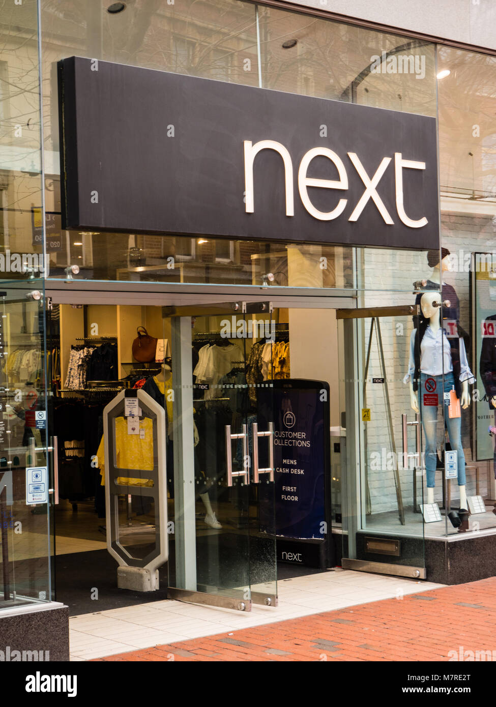 Next Store, Reading, Berkshire, England, UK, GB. Stock Photo
