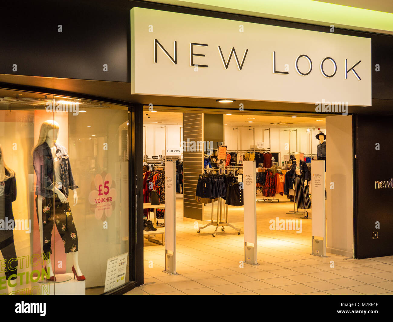 New Look Store, Broad Street Mall, Reading, Berkshire, England Stock Photo Alamy