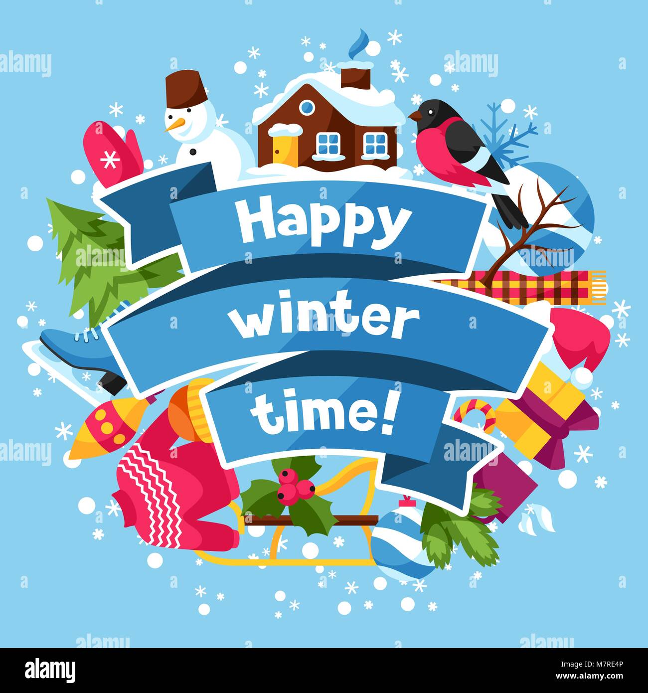 Happy Winter Clipart