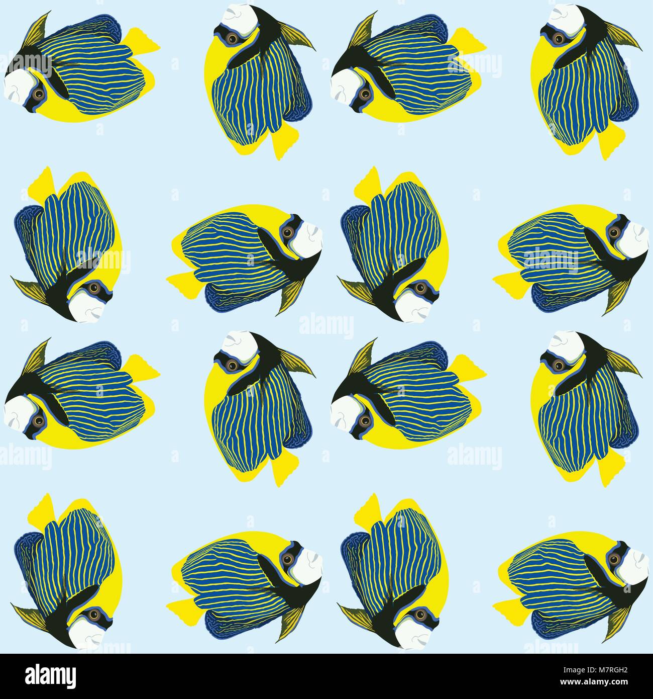 Samlesh Pattern Fish Seamless pattern from swimming fishes Stock Vector Image & Art - Alamy
