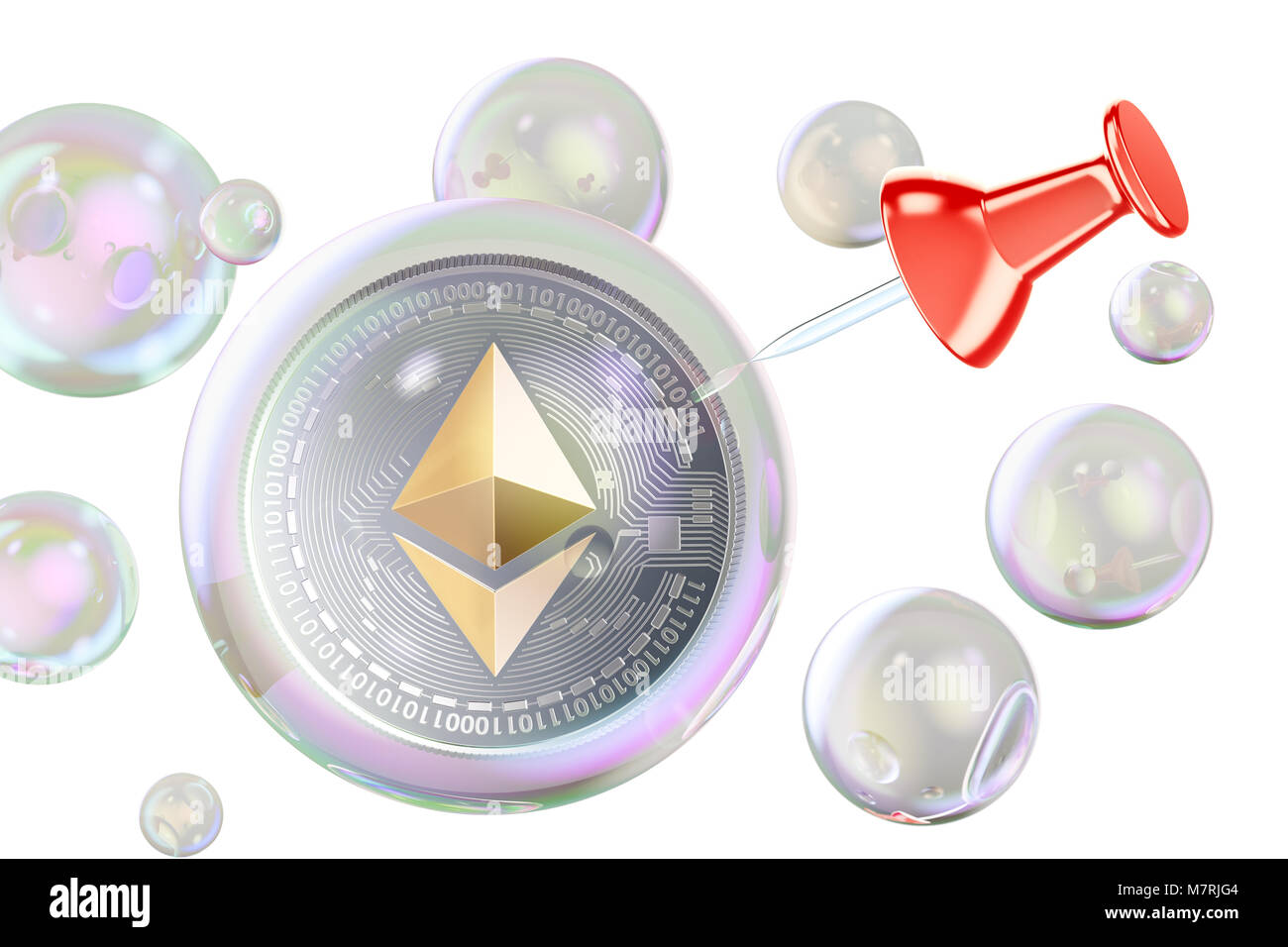 Crypto mania concept Cut Out Stock Images & Pictures - Alamy