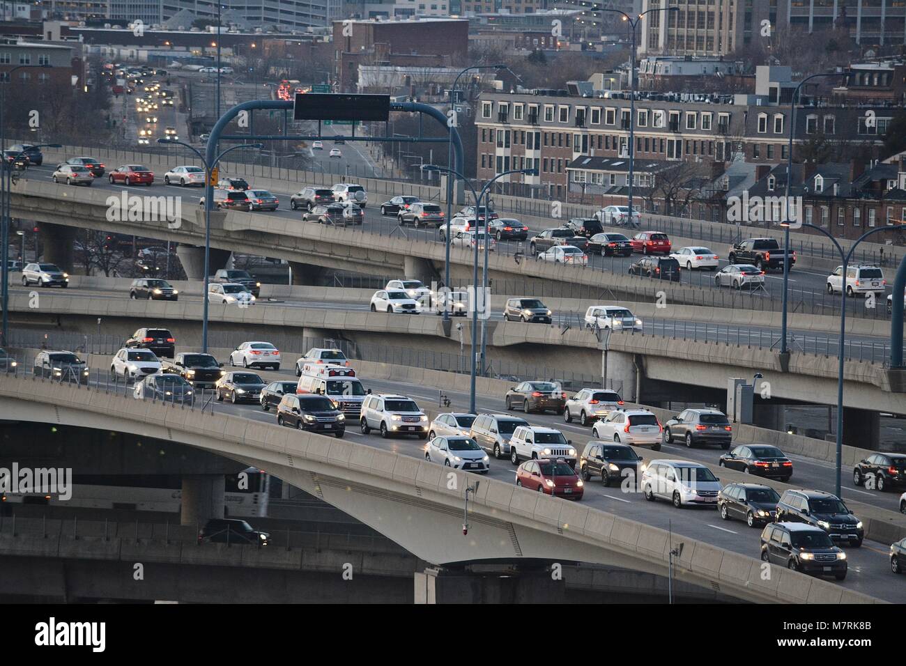 Boston rush hour hires stock photography and images Alamy