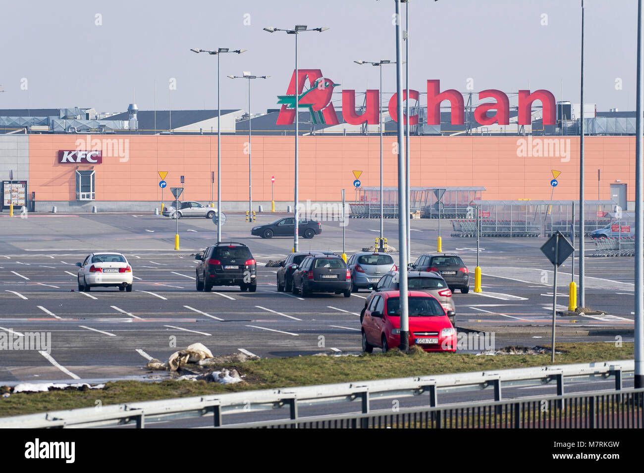 Auchan shopping mall hi-res stock photography and images - Alamy