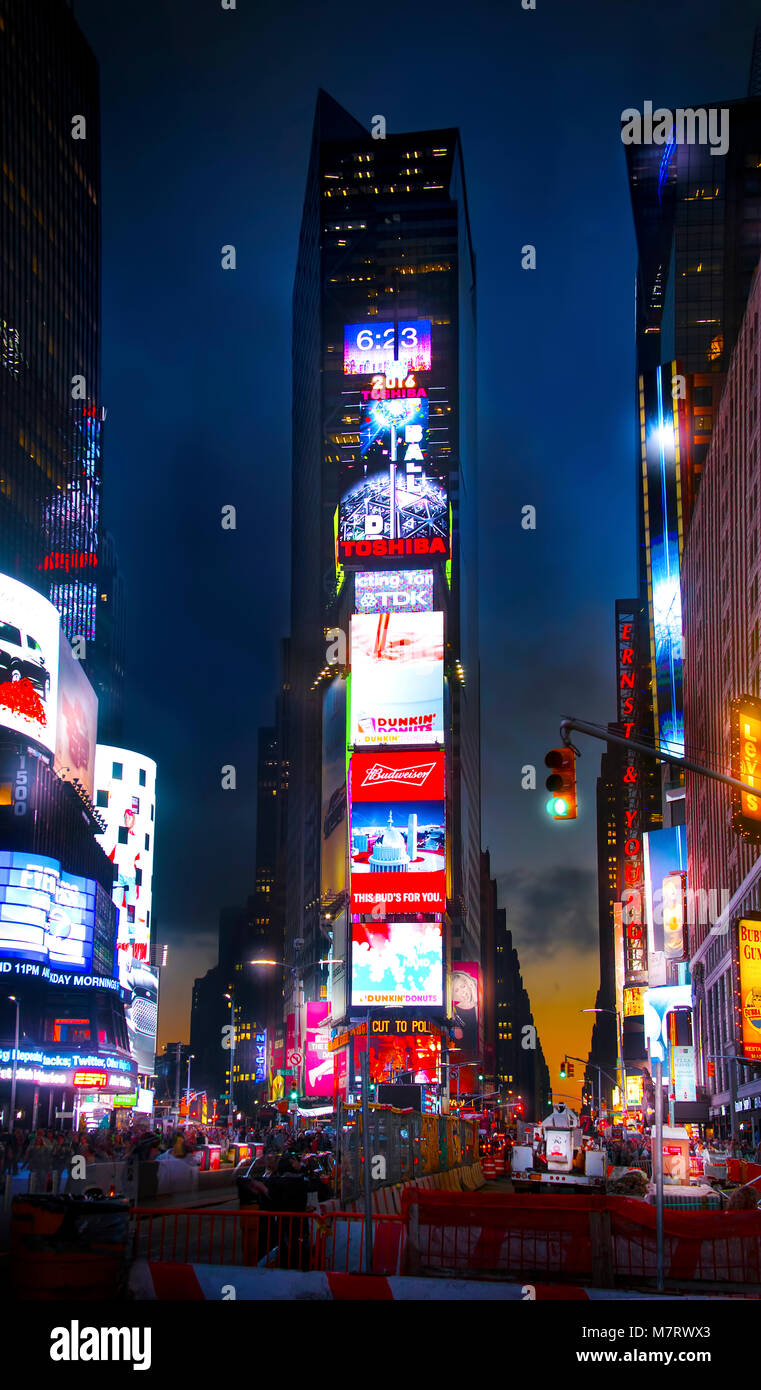 One Times Square Stock Photo