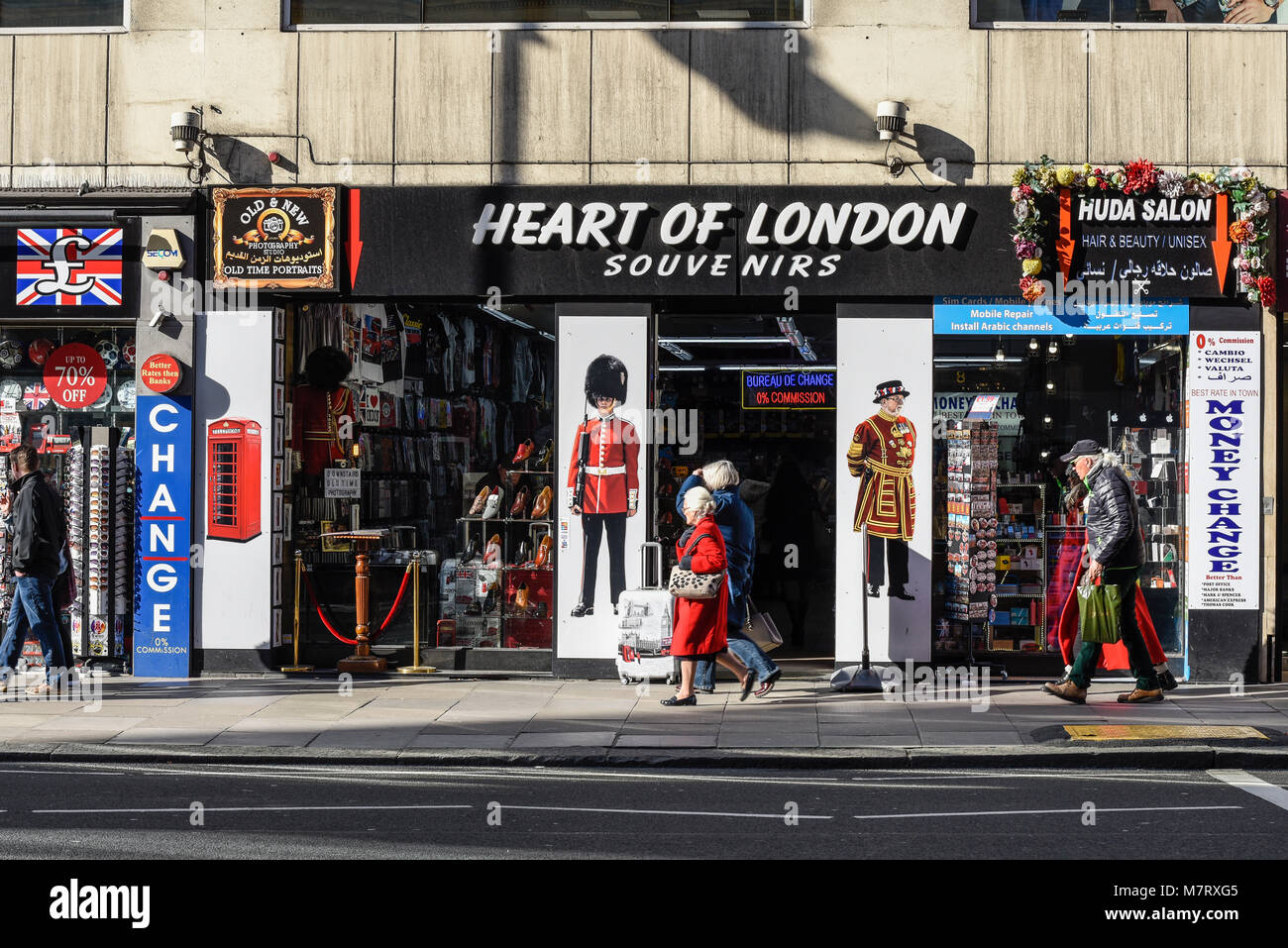 Heart of London souvenirs souvenir shop, Brompton Road, Knightsbridge