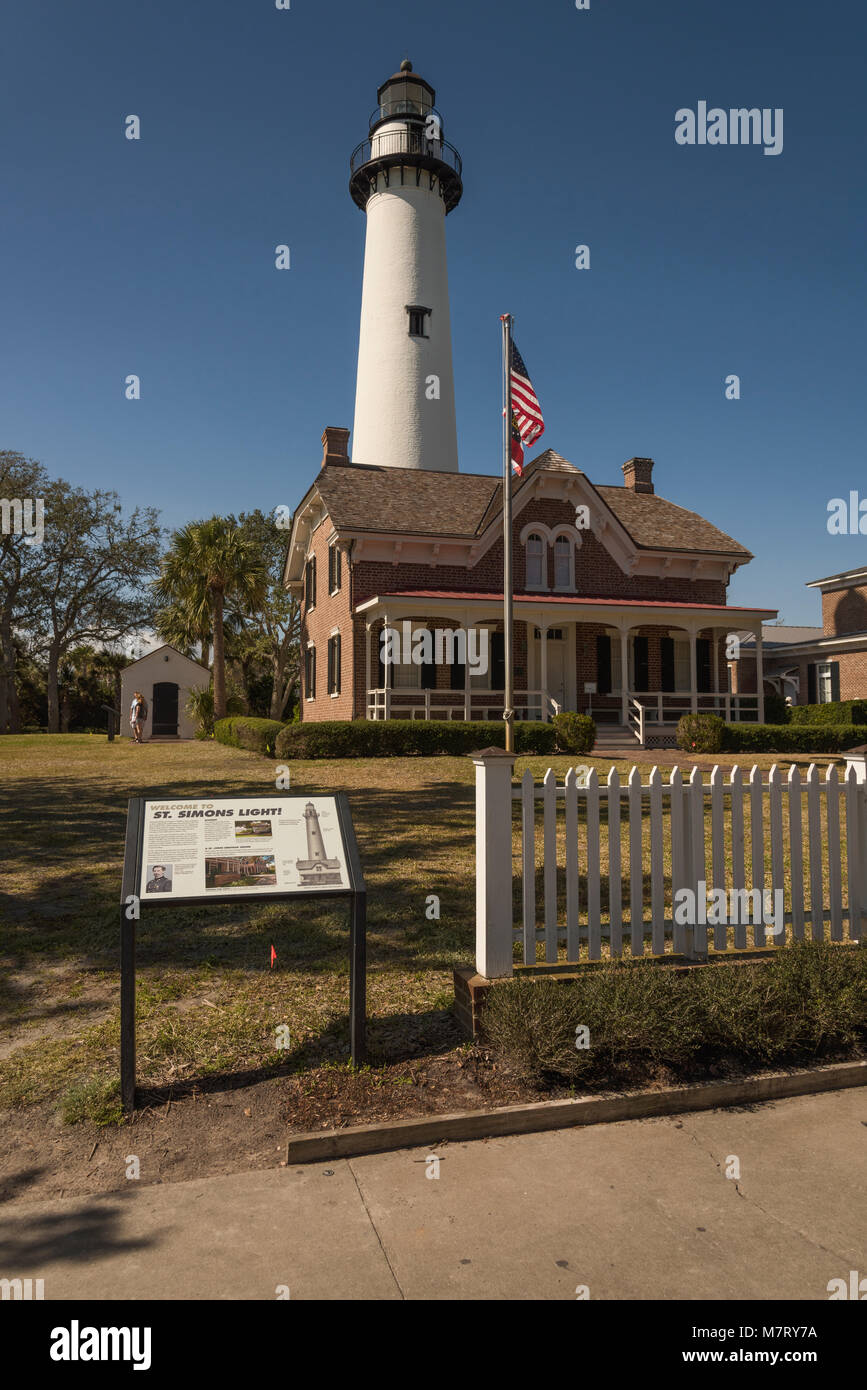 St. Simons Island USA Stock Photo Alamy