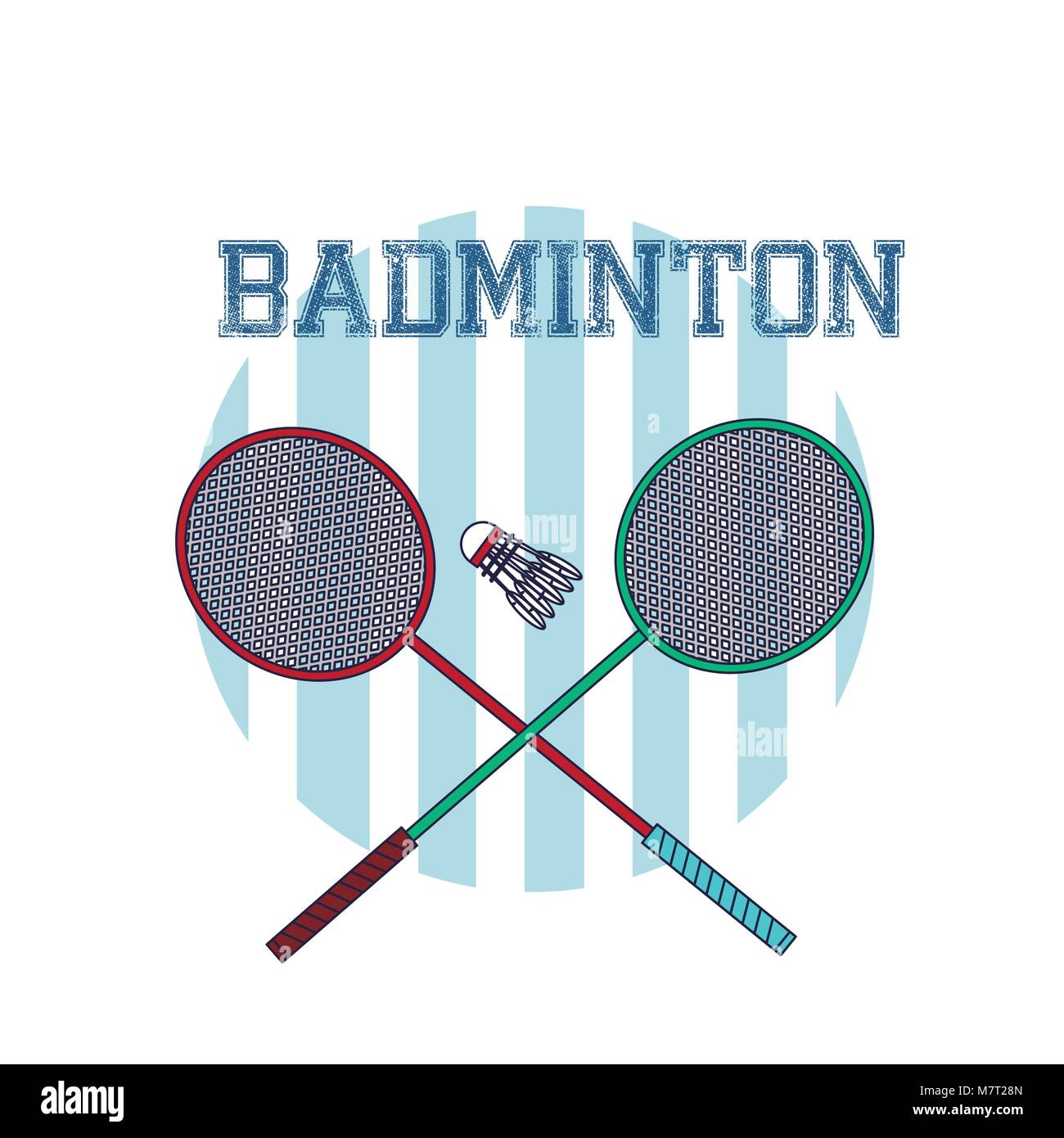 Badminton sport equipment Stock Vector Image & Art - Alamy