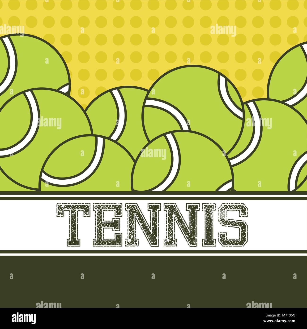 Tennis sport balls Stock Vector Image & Art - Alamy