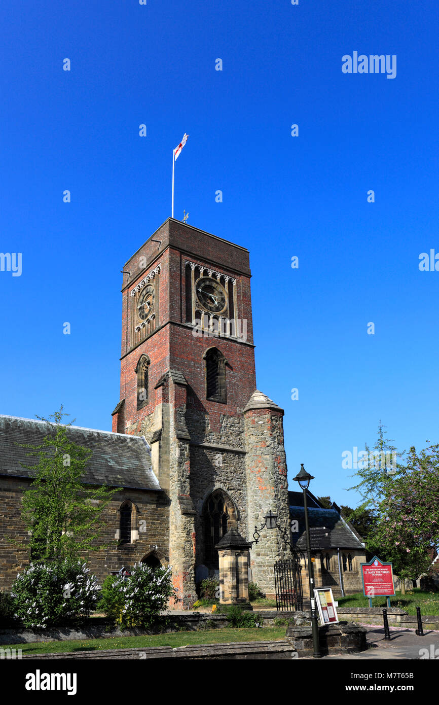 St Marys church, Petworth town, West Sussex County, England, UK Stock