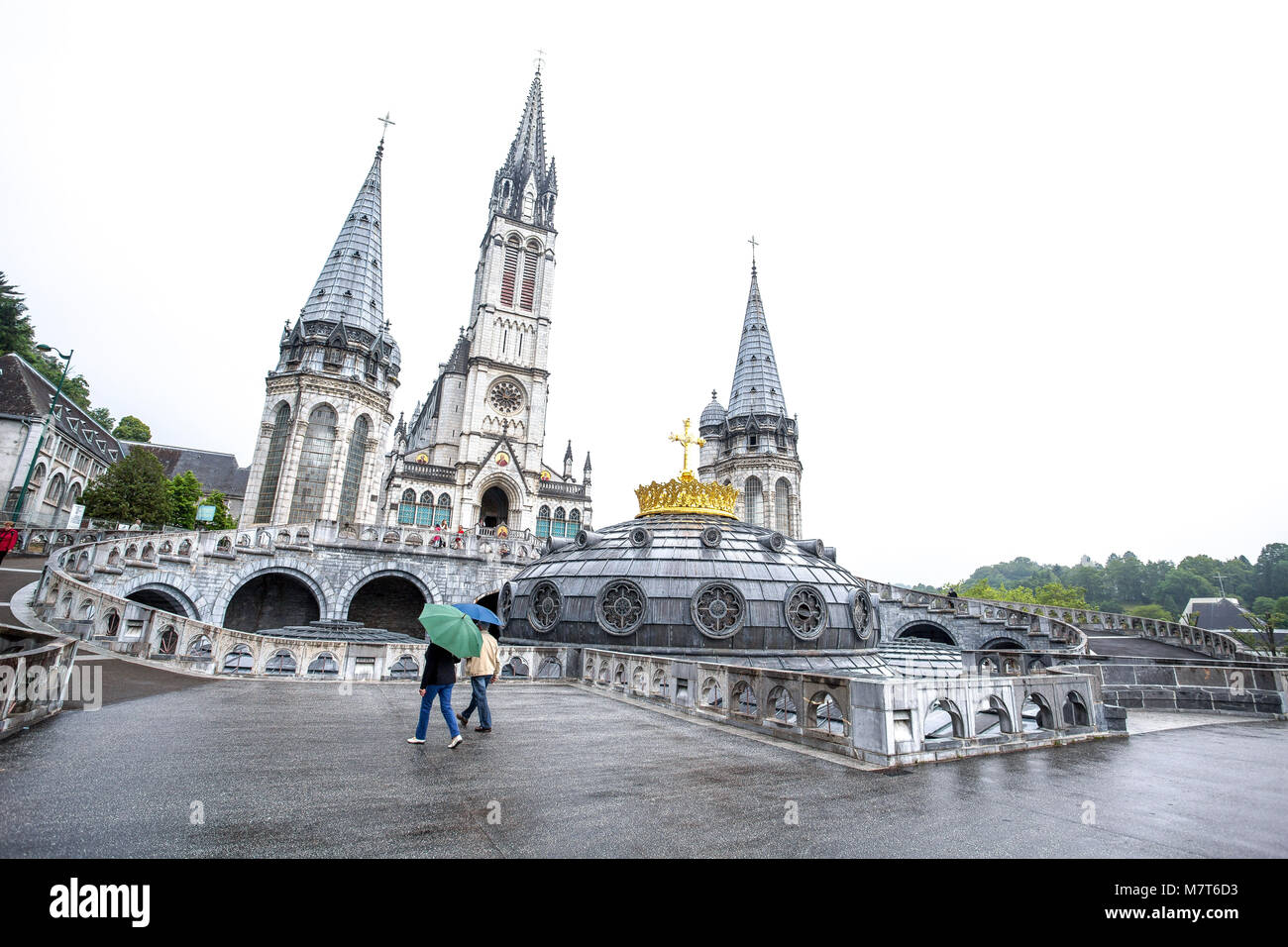 LOURDES, FRANCE JUNE 10, 2016 Notre Dame du Rosaire de Lourdes