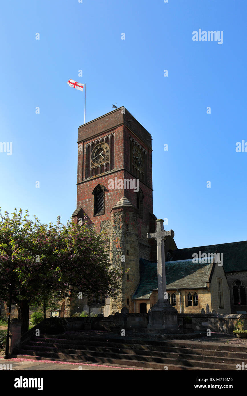 St Marys church, Petworth town, West Sussex County, England, UK Stock