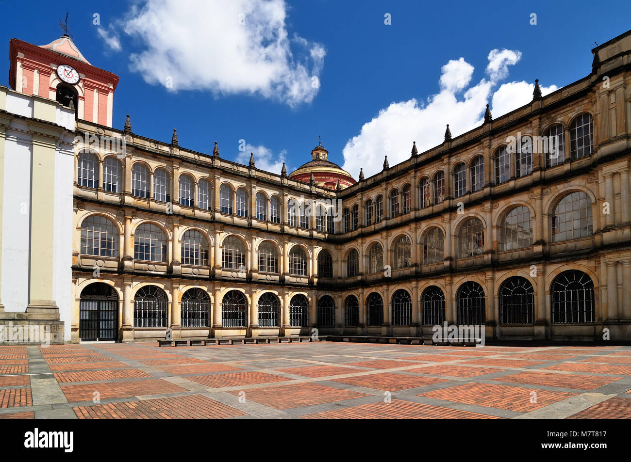 Colonial building in the centre Bogota, Colombia, Latin America Stock Photo
