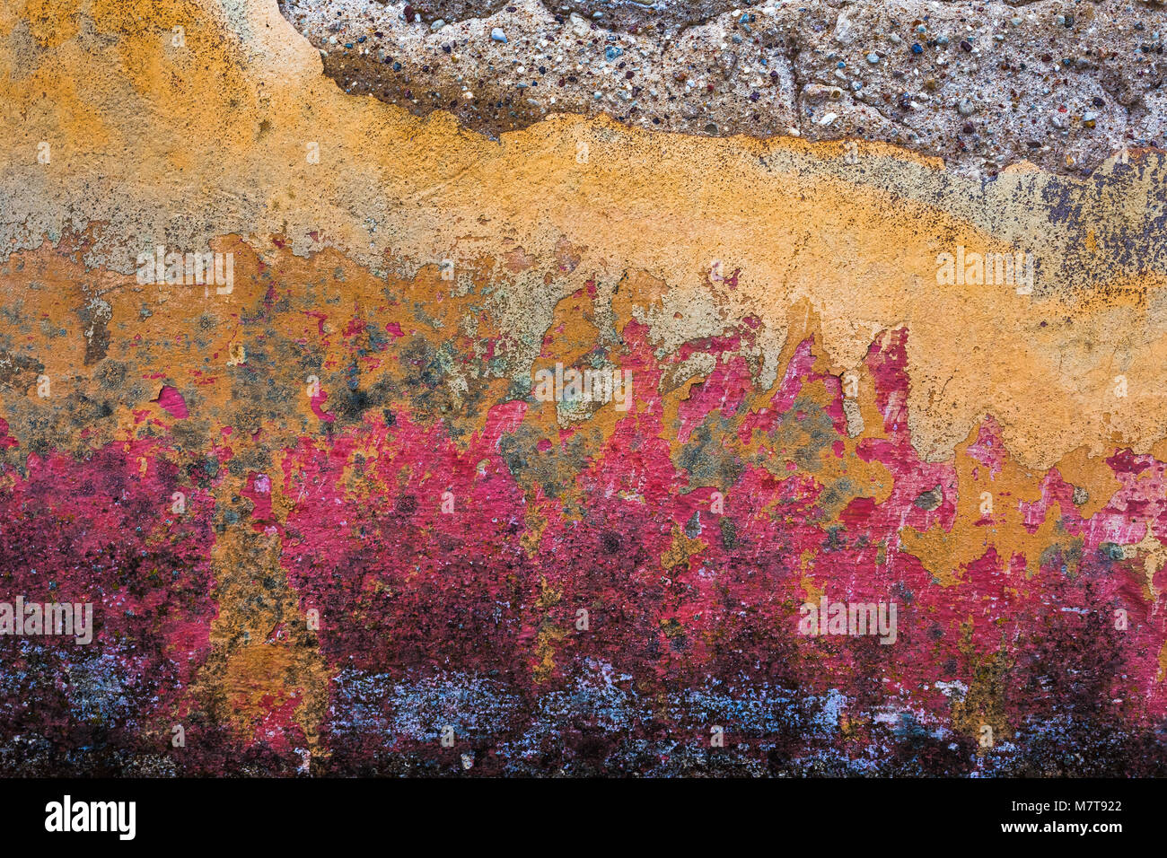 Colorful background pattern of old wall Stock Photo - Alamy
