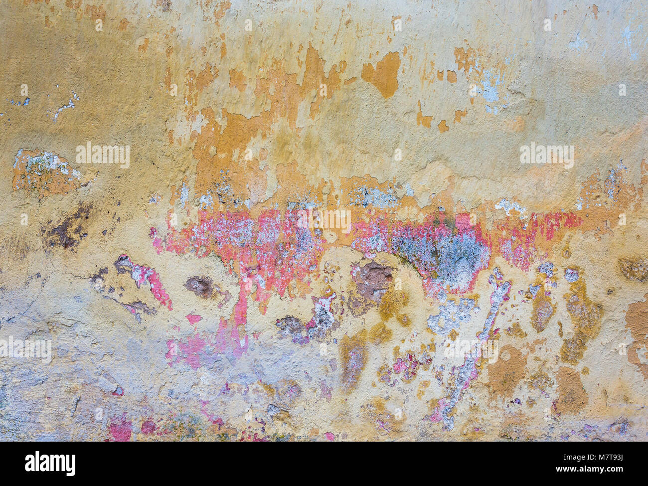 Colorful background pattern of old wall Stock Photo - Alamy