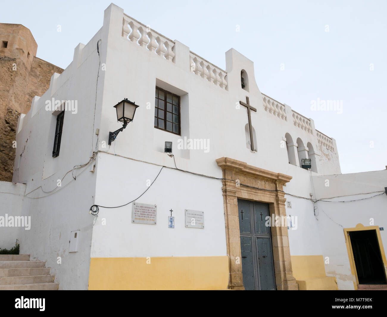 Ermita de la Santa Cruz, The Old Town, Barrio Santa Cruz, Alicante, Valencial Community, Spain. Stock Photo
