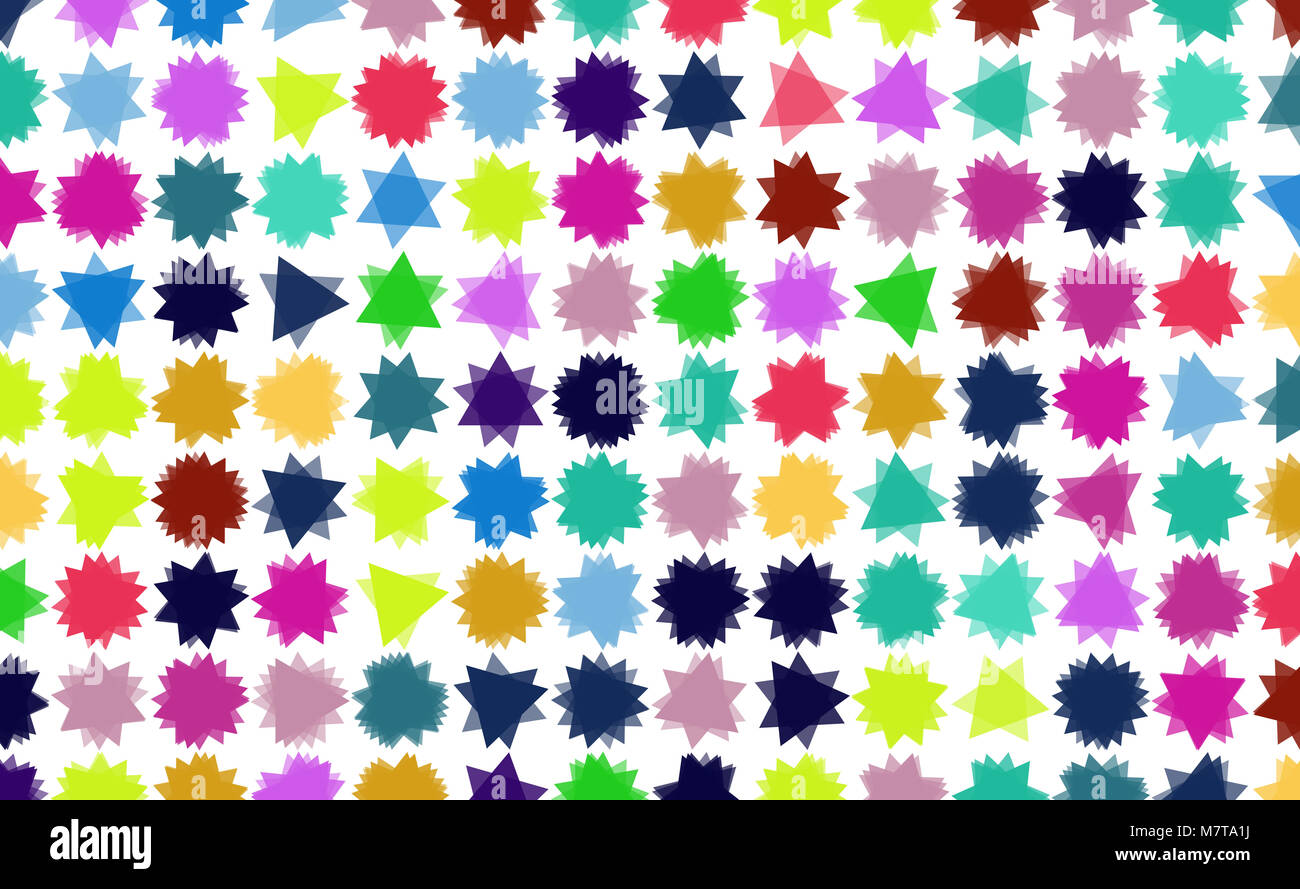 Colored shape pattern for design wallpaper, texture or background Stock ...
