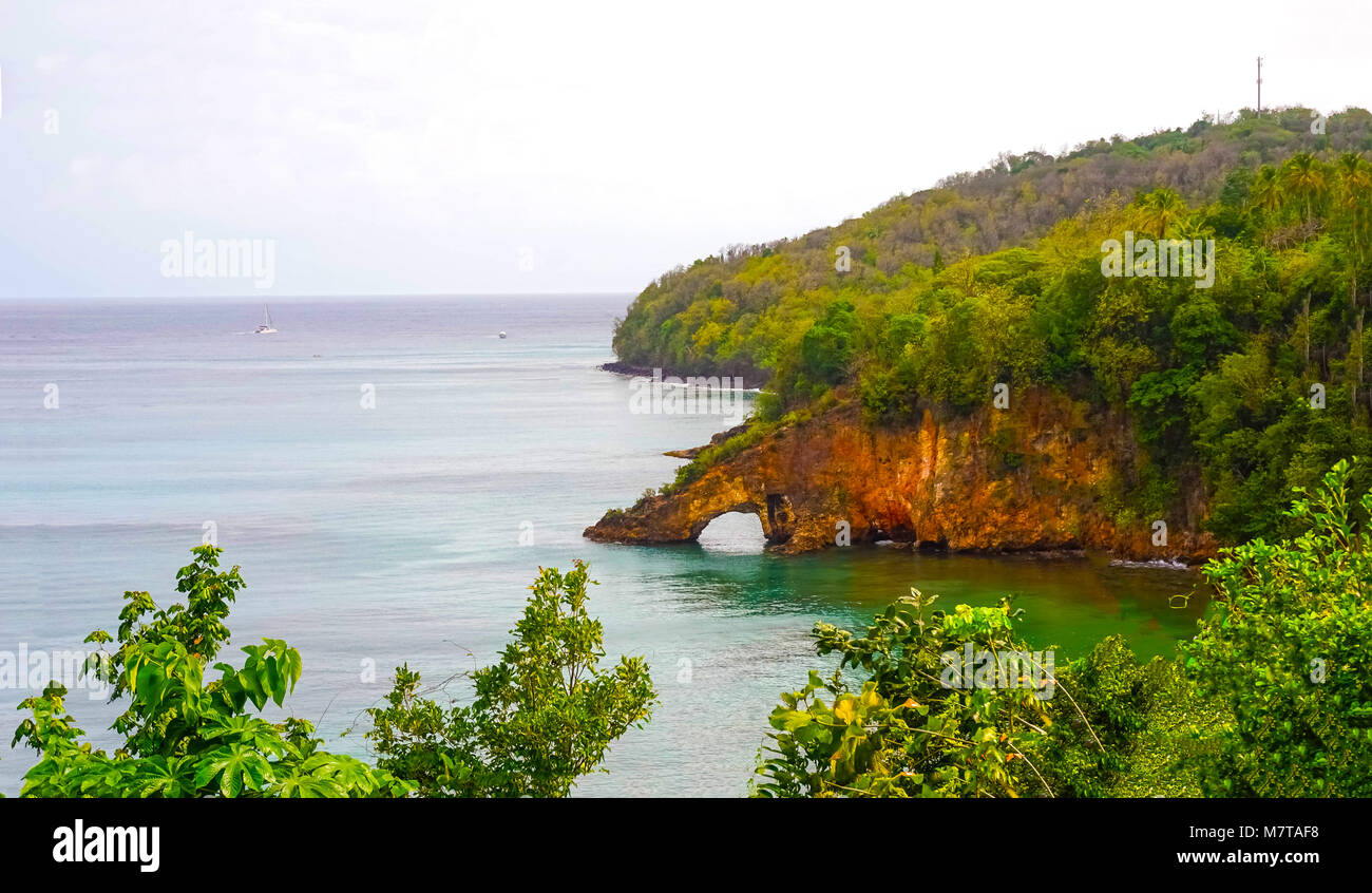 Catries - Saint Lucia Stock Photo