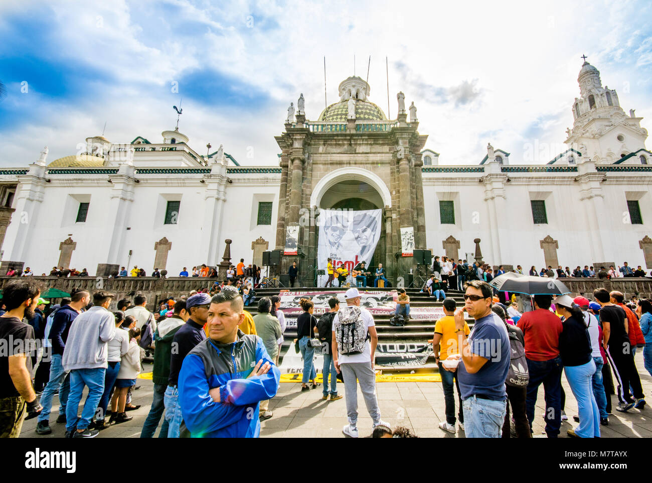Protest march in quito ecuador hires stock photography and images Alamy