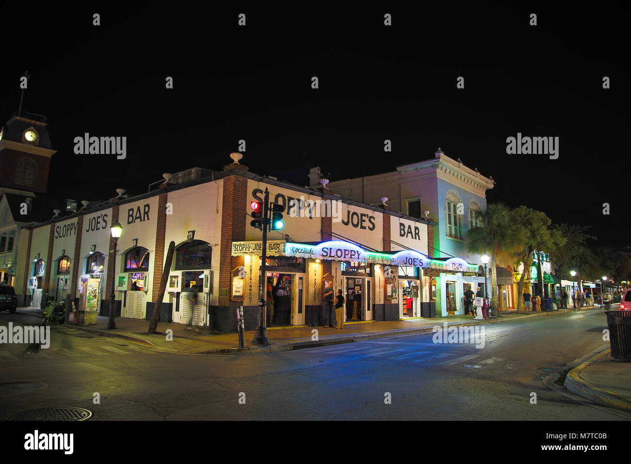 Key West Nightlife and bars... Stock Photo