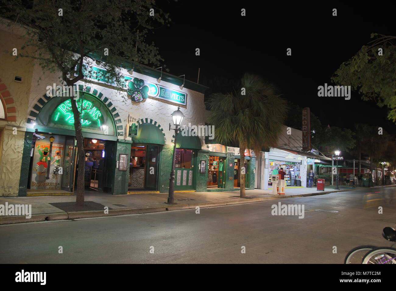 Key West Nightlife and bars... Stock Photo