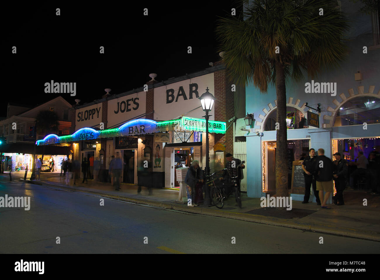 Key West Nightlife and bars Stock Photo Alamy