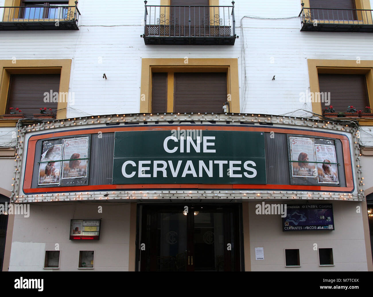 Cinema in Seville Stock Photo