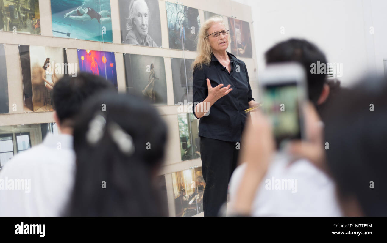 Annie Leibovitz in Singapore Stock Photo - Alamy
