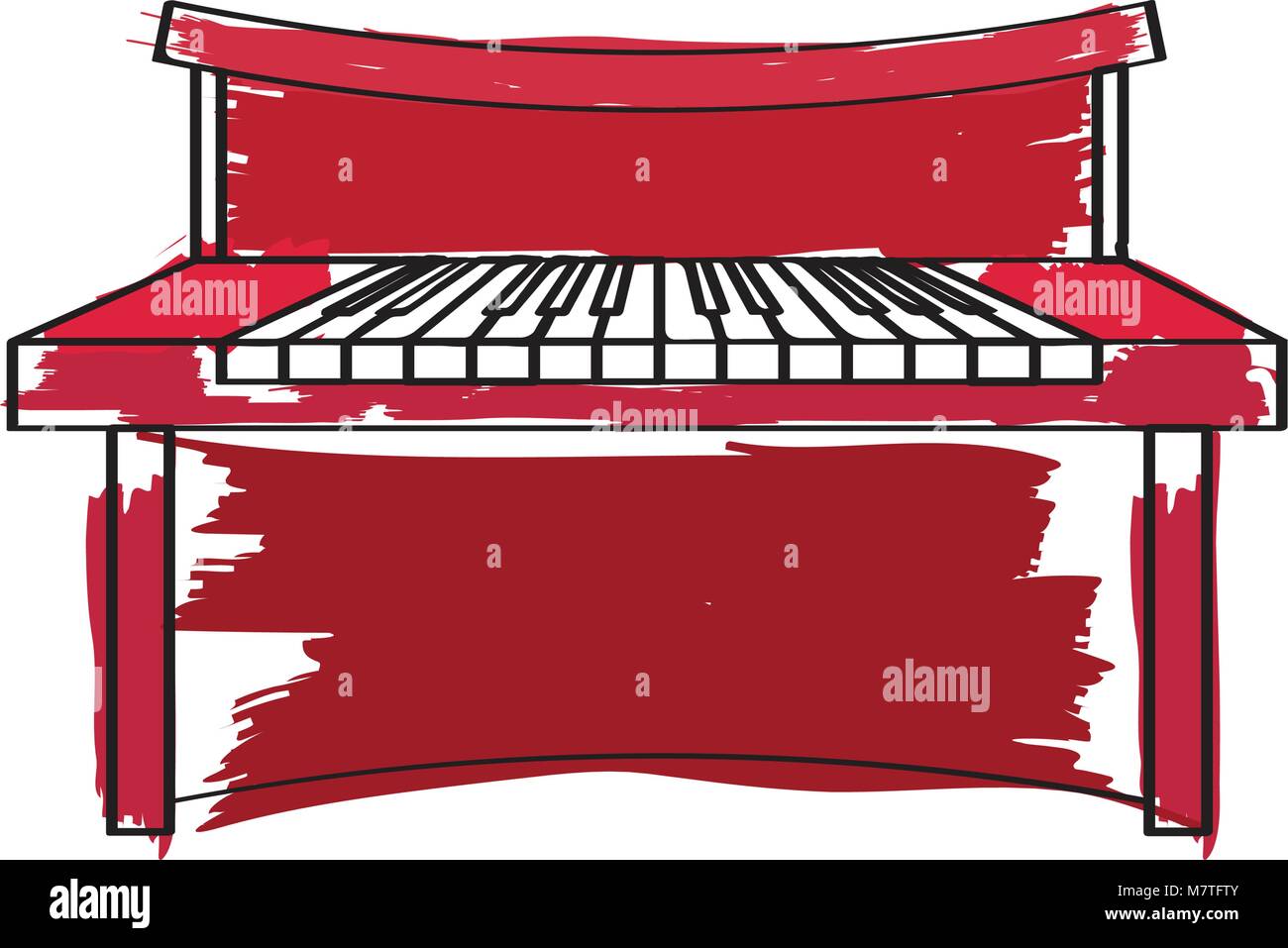 Isolated piano icon. Musical instrument Stock Vector Image & Art - Alamy