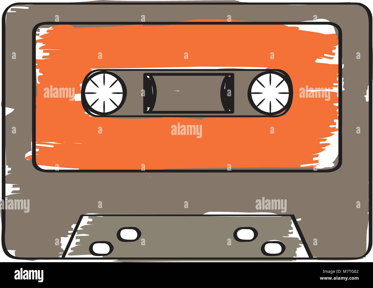 Retro cassette icon Stock Vector Image & Art - Alamy