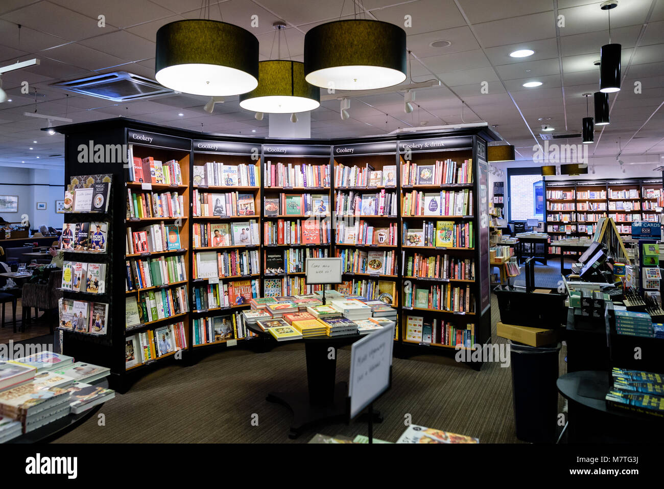 Book Shop Interior Stock Photo Alamy