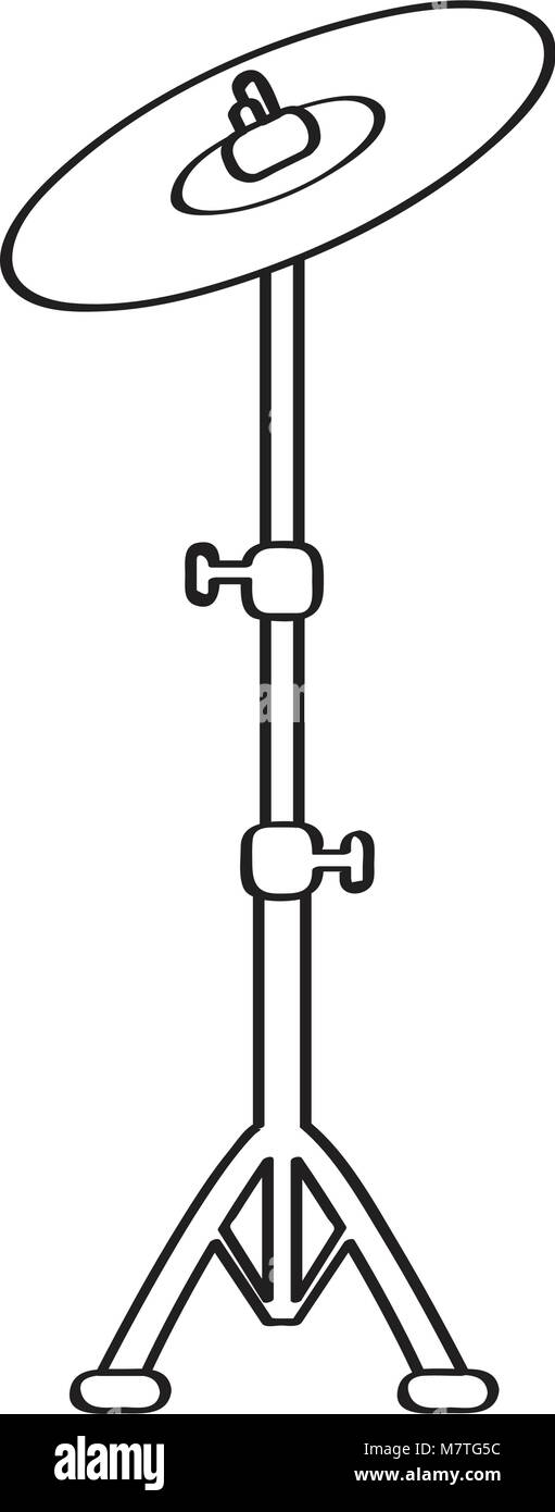 Cymbal percussion Black and White Stock Photos & Images Alamy