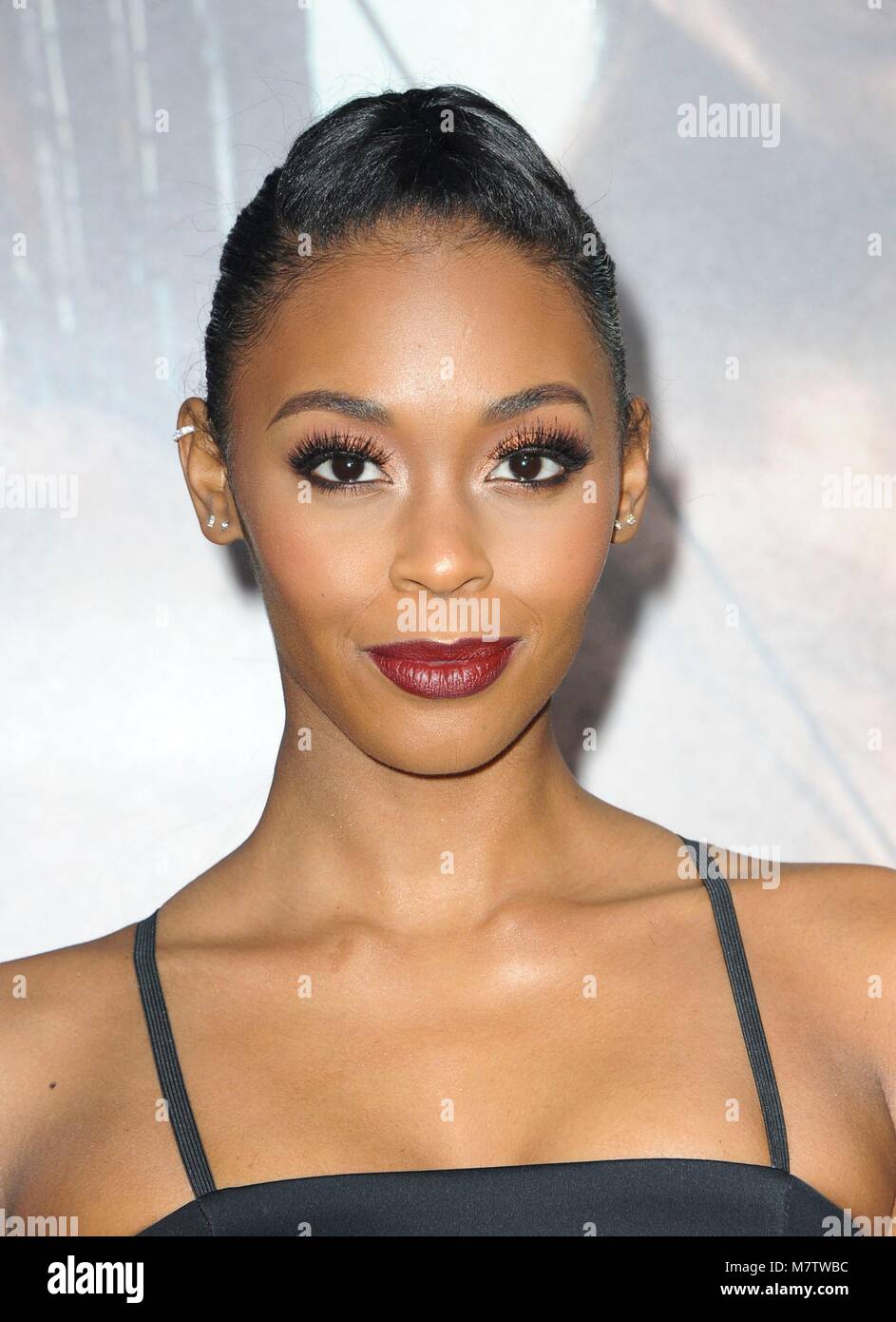 Hollywood, USA. 12th Mar, 2018. Nafessa Williams at arrivals for TOMB