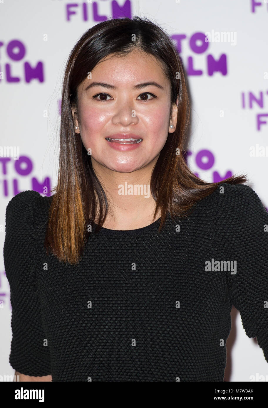 London, UK. 13th March, 2018.  Katie Leung attends the Into Film Awards at BFI Southbank on March 13, 2018 in London, England. Credit: Gary Mitchell, GMP Media/Alamy Live News Stock Photo