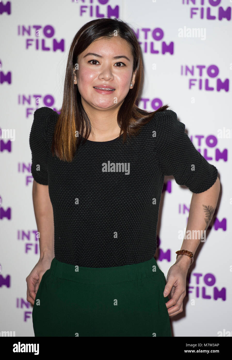 London, UK. 13th March, 2018.  Katie Leung attends the Into Film Awards at BFI Southbank on March 13, 2018 in London, England. Credit: Gary Mitchell, GMP Media/Alamy Live News Stock Photo