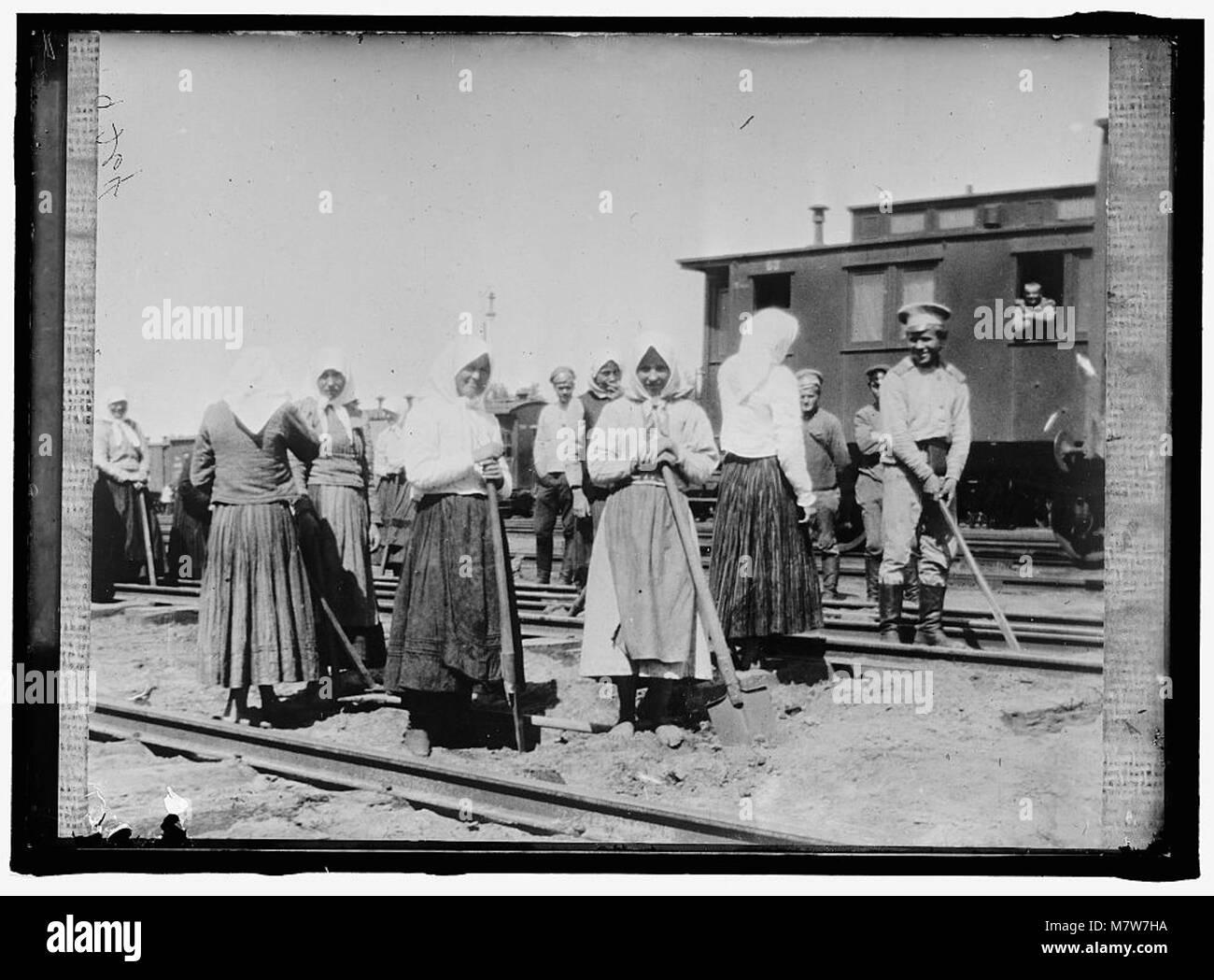 This image from Russia during wartime shows women involved in the war ...