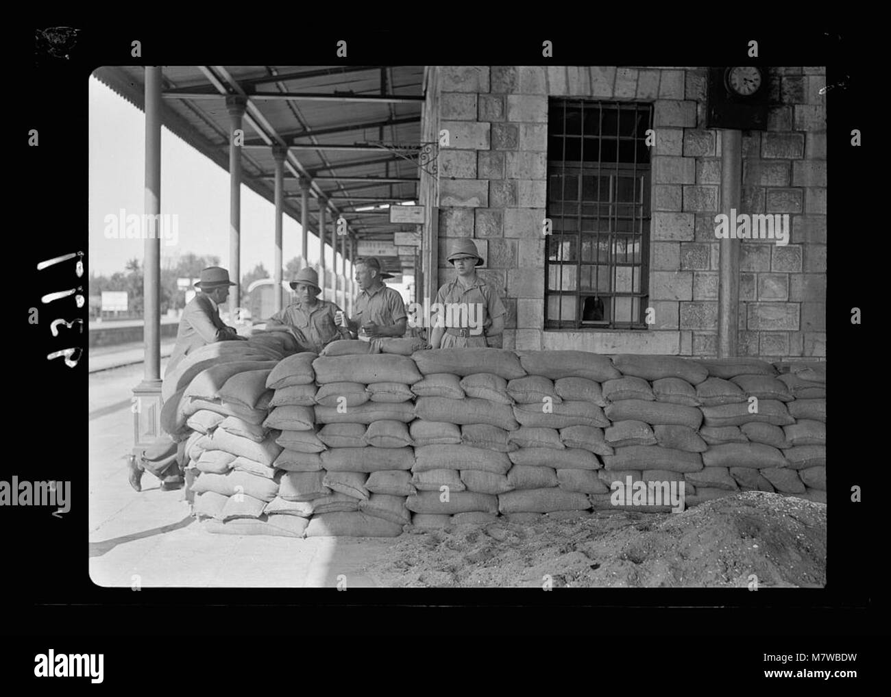 Military sand bag hires stock photography and images Alamy