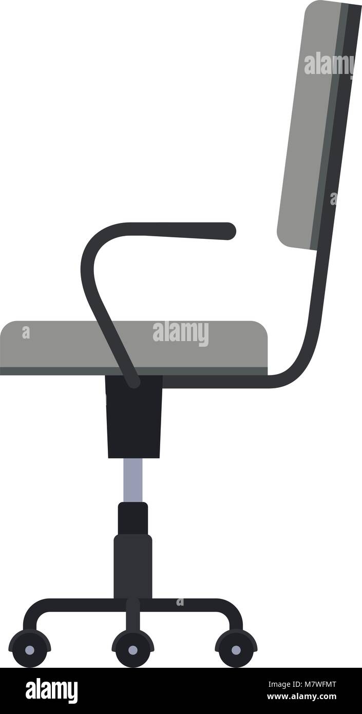 office chair isolated icon Stock Vector Image & Art - Alamy