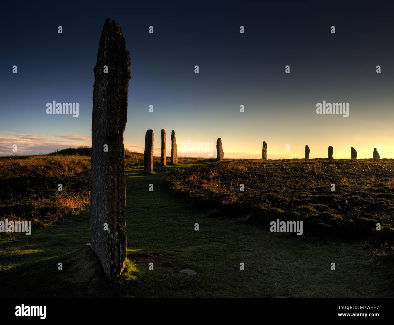 Ring of Brodgar, Orkney Stock Photo