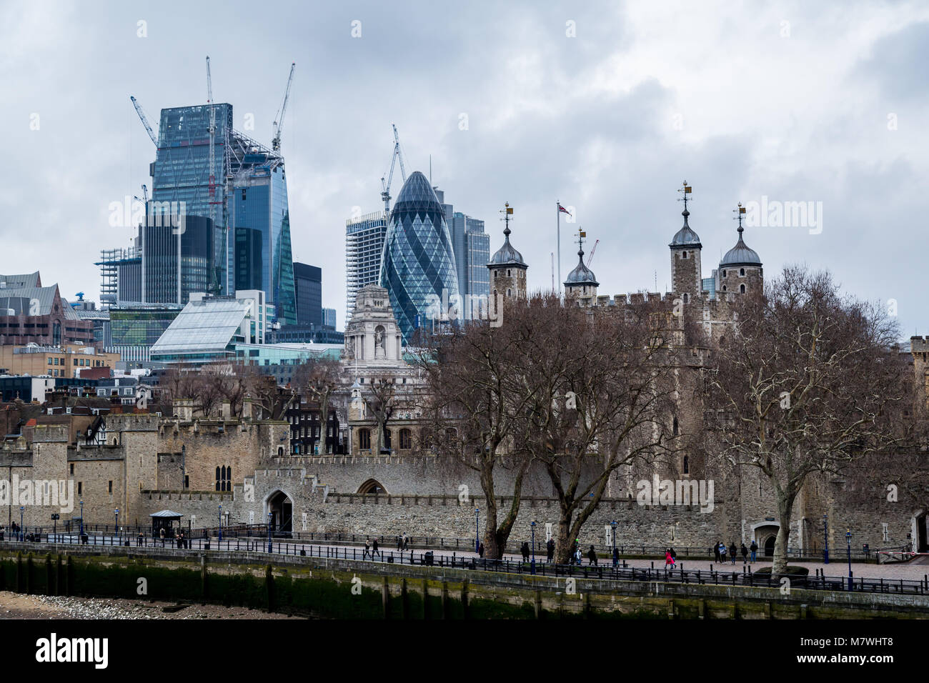 A Day spent in London doing Photo Walk. Stock Photo