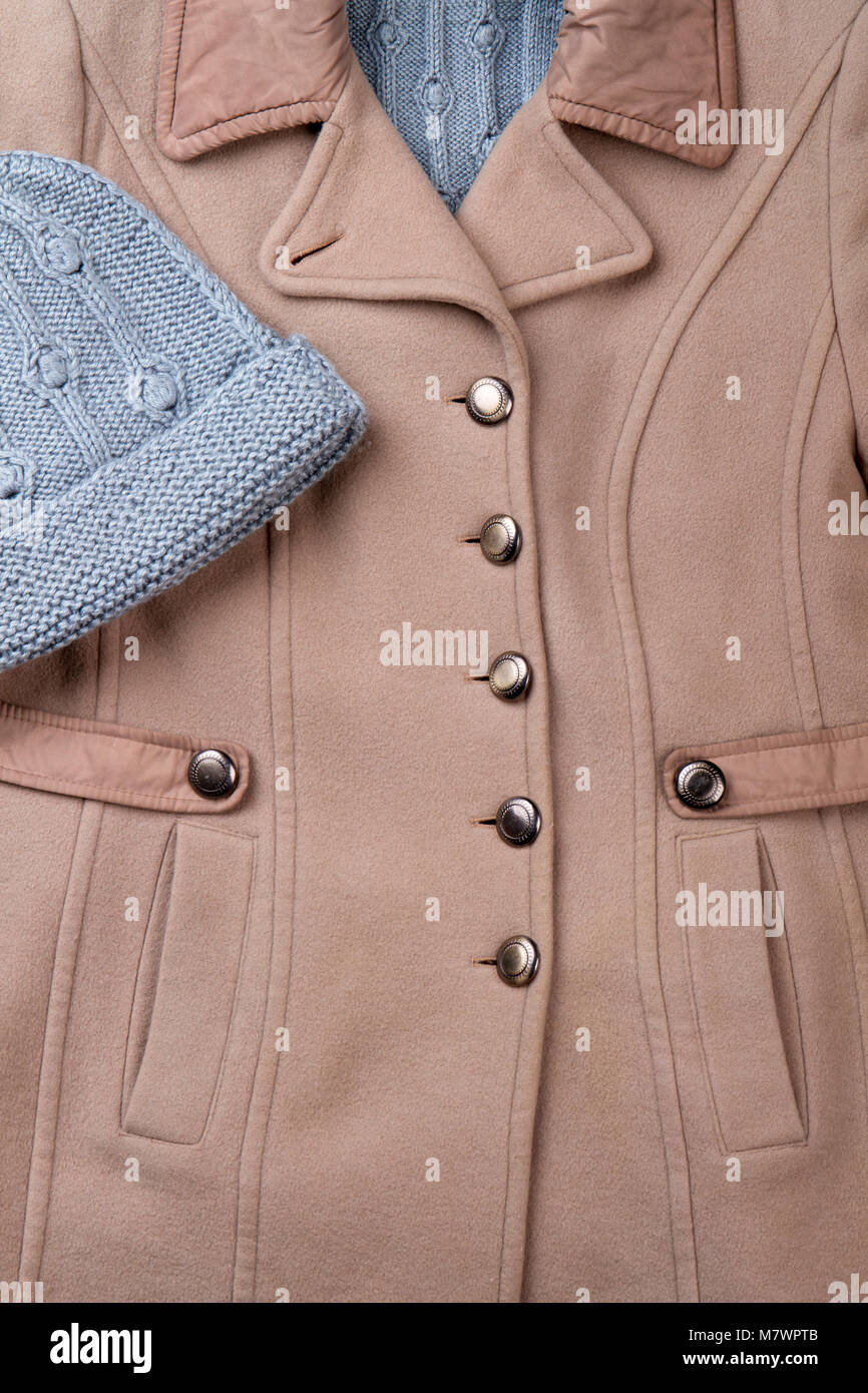 Beige overcoat coat hi-res stock photography and images - Alamy