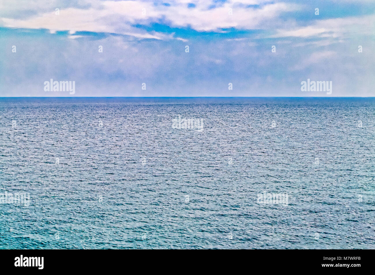 background of sea and blue sky Stock Photo - Alamy