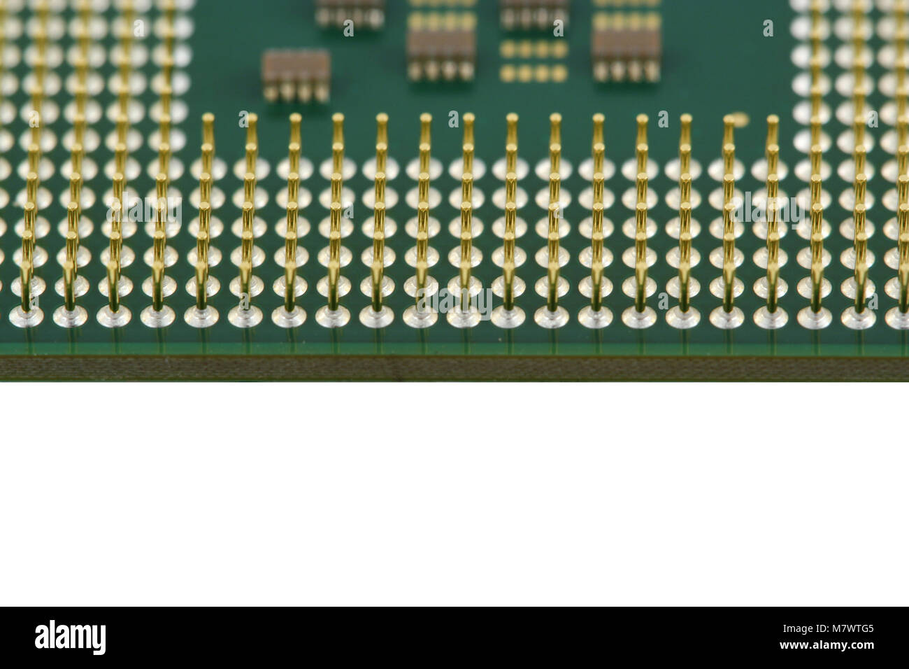 A Computer processor CPU close up Stock Photo - Alamy