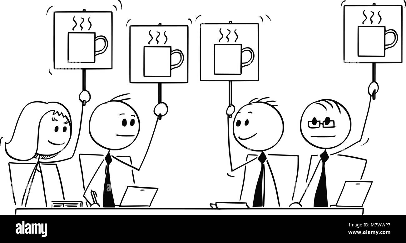 Meeting table cartoon hi-res stock photography and images - Alamy Meeting table cartoon hi-res stock photography and images - Alamy