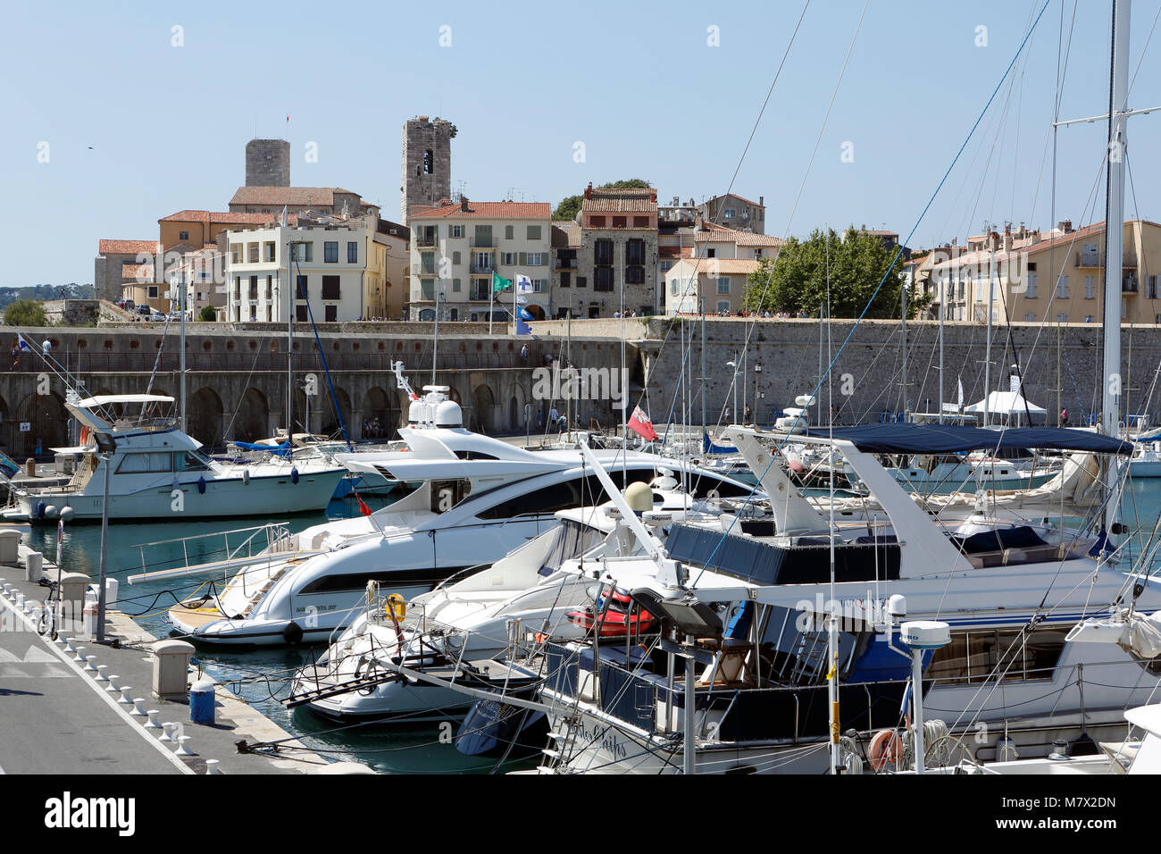 Marina, Antibes, Provence-Alpes-Cote d'Azur, France, Europe Stock Photo