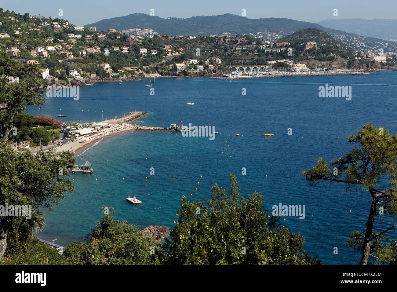 The French Riviera, also known as the Cote d'Azur (Cote d'Azur), in the ...